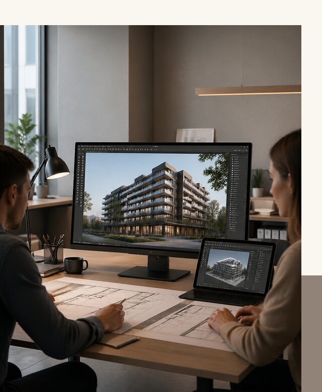 3D визуализация архитектуры и объектов строительства в Большой Камне