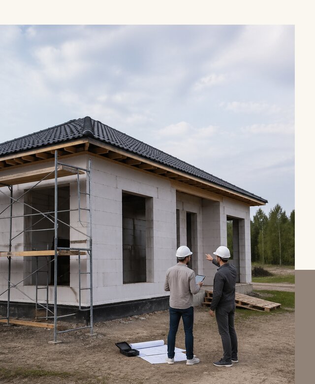 Проектирование одноэтажных домов из газобетона в Большой Камне